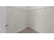 Walk-in closet has shelving for optimal storage at 3212 Imperial Oaks Dr, Raleigh, NC 27614