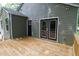 Back deck with side door and french doors at 408 E Maynard Ave, Durham, NC 27704