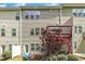 Home exterior showcasing a spacious backyard with a deck, ideal for outdoor entertaining at 4137 Lofty Ridge Pl, Morrisville, NC 27560