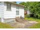 View of back porch with small set of stairs at 414 N Cypress St, Wendell, NC 27591
