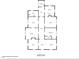 Detailed floor plan showcasing the layout of this 2117 sq ft home, including the kitchen, bedrooms, and living spaces at 429 N Asheboro St, Liberty, NC 27298