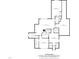 Second floor plan showing the layout of the home's bedrooms at 6000 Canadero Dr, Raleigh, NC 27612