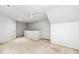 Bonus room includes carpeted floor and ceiling fan at 6000 Tenter Banks Sq, Raleigh, NC 27609