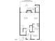 Detailed floor plan illustrating the layout of the home, highlighting the kitchen, Gathering room, and patio at 6000 Tenter Banks Sq, Raleigh, NC 27609
