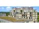 Modern condominium building featuring balconies, lots of windows and a green roof at 601 W Rosemary St # 905, Chapel Hill, NC 27516