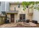 Charming backyard patio with comfortable seating; ideal for outdoor relaxation and dining at 7015 Staghorn Ln, Raleigh, NC 27615