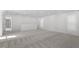 Large bonus room with neutral carpet, white walls, and plenty of natural light at 7209 Halstead Ln, Raleigh, NC 27613