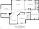 Second floor blueprint featuring bedrooms, bathrooms, and a Gathering room at 7517 Summer Pines Way, Wake Forest, NC 27587