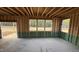 Framed room with three windows at 91 Gobbler Dr, Smithfield, NC 27577