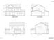 Detailed elevation views of the home showcasing the front, rear, left, and right sides at 10 Silver Ct, Smithfield, NC 27577