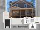 Design selections featuring white cabinets, black faucet, kitchen pendants, and dining room chandelier at 1005 Forrestal Pl, Durham, NC 27707