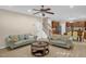 Open floor plan with living room, dining area, and kitchen at 101 Hay Sedge Ct, Durham, NC 27705