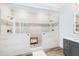 Bright bathroom features a large walk-in shower with dual shower heads and a built-in bench at 103 Patriot Way, Apex, NC 27523
