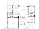 Layout of the first-floor showcasing the foyer, living room, kitchen, dining area, and Gathering room at 107 Oxford Creek Rd, Cary, NC 27519