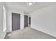 Comfortable bedroom includes plush carpet and a bifold door closet at 112 Edmondson Dr, Willow Springs, NC 27592