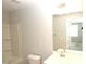 Well-lit bathroom featuring a bathtub and a vanity with a large mirror at 123 Hunston Dr, Holly Springs, NC 27540