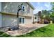 This property offers a great backyard with a basketball hoop and brick patio at 1321 Bloomingdale Dr, Cary, NC 27511