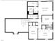 Second floor plan highlighting bedrooms, baths, and walk-in closet dimensions at 1321 Bloomingdale Dr, Cary, NC 27511