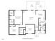 Detailed floor plan layout of the home with labeled rooms and dimensions for each space at 141 Montesino Dr, Raleigh, NC 27603