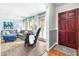 Inviting living room with hardwood floors, a comfortable sofa, and plenty of natural light at 149 Baldwin Dr, Durham, NC 27712