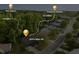 Aerial view of the property's location, close to both the airport and downtown Durham at 1820 Collier Rd, Durham, NC 27707