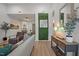 Bright and airy living room featuring modern decor and stylish furnishings at 1820 Collier Rd, Durham, NC 27707