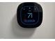 Ecobee smart thermostat on wall, set to 71 degrees at 1820 Collier Rd, Durham, NC 27707