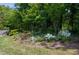Beautiful landscaping featuring various flowers and plants that add a touch of color to the lush green surroundings at 199 Telluride Trl, Garner, NC 27529
