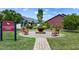 Community park featuring benches and a fire pit, providing a gathering place for neighbors and friends at 199 Telluride Trl, Garner, NC 27529