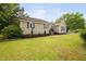 Well-maintained single Gathering home with lush green lawn, landscaping, and neutral siding at 2005 Chalybeate Springs Rd, Fuquay Varina, NC 27526