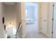 View of bedroom through the hallway door at 2472 Patriot Bluffs Dr, Fuquay Varina, NC 27526