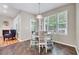 Cozy breakfast nook area with natural light, next to the living room and featuring tile floor at 2639 Oleander Dr, Durham, NC 27703