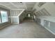 Large attic bonus room with high ceilings and natural light at 27 Batten Hill Ln, Selma, NC 27576