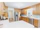 Spacious kitchen with stainless steel appliances and ample countertop space at 2715 Freemont Rd, Durham, NC 27705