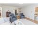 Well-lit living room with comfortable seating arrangements and stylish decor at 2715 Freemont Rd, Durham, NC 27705