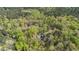 An aerial shot showcases a house nestled in lush woodland, creating a private and serene natural retreat at 2925 Ericka Dr, Hillsborough, NC 27278