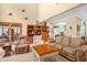 Spacious living room with high ceilings, comfortable seating, and ample natural light at 2925 Ericka Dr, Hillsborough, NC 27278