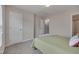 Bedroom view including an ensuite bathroom and walk-in closet at 3114 Courtney Creek Blvd, Durham, NC 27713