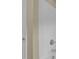 A close-up of a modern shower with white tile at 503 Bellefont Ct, Knightdale, NC 27545
