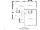 First floor plan of the home at 509 National Dr, Clayton, NC 27520