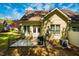 This backyard features a nice patio and grill, perfect for outdoor entertaining at 5515 S Roxboro St # 23, Durham, NC 27713