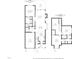 Detailed floor plan showcasing the layout of this spacious home, including the kitchen and bedrooms at 5515 S Roxboro St # 23, Durham, NC 27713