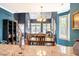 Open floor plan with dining area, living room, and kitchen creates a spacious atmosphere at 5515 S Roxboro St # 23, Durham, NC 27713