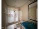 Bathroom with a shower-tub combination and a vanity with a modern sink at 56 Ruskin Dr, Smithfield, NC 27577