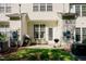 Cozy backyard area with patio furniture and well maintained lawn at 5710 Corbon Crest Ln, Raleigh, NC 27612