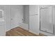 Bathroom featuring a bathtub and a shower stall at 633 Prickly Pear Dr, Fuquay Varina, NC 27526