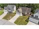 Beautiful home with a well-maintained lawn, driveway, and attached two-car garage at 633 Prickly Pear Dr, Fuquay Varina, NC 27526