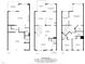 Floor plan showcasing layout with living areas, bedrooms, garage, and balcony at 703 Kirkeenan Cir, Morrisville, NC 27560