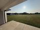 Expansive backyard view from the covered patio, perfect for outdoor enjoyment and relaxation at 72 Ruskin Dr, Smithfield, NC 27577