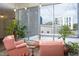 Relaxing lounge area with large windows and comfortable seating at 130 Hunt St # 107, Durham, NC 27701